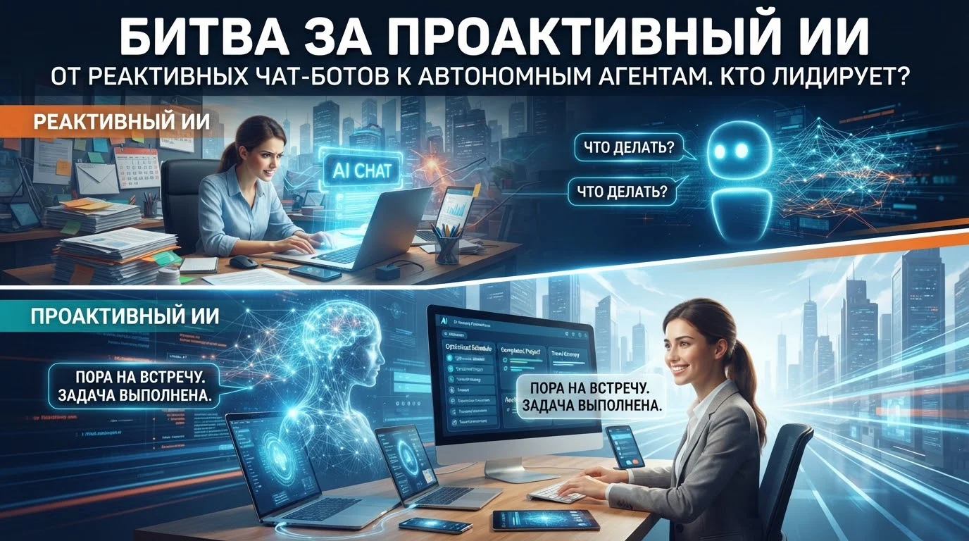 Битва за «проактивный» ИИ