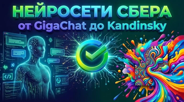 Нейросети Сбера: от GigaChat до Kandinsky