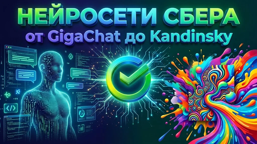 Нейросети Сбера: от GigaChat до Kandinsky