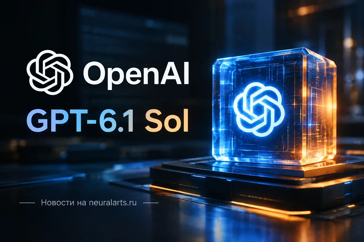 OpenAI представила GPT-6.1 Sol: почти уровень Astra, но значительно дешевле