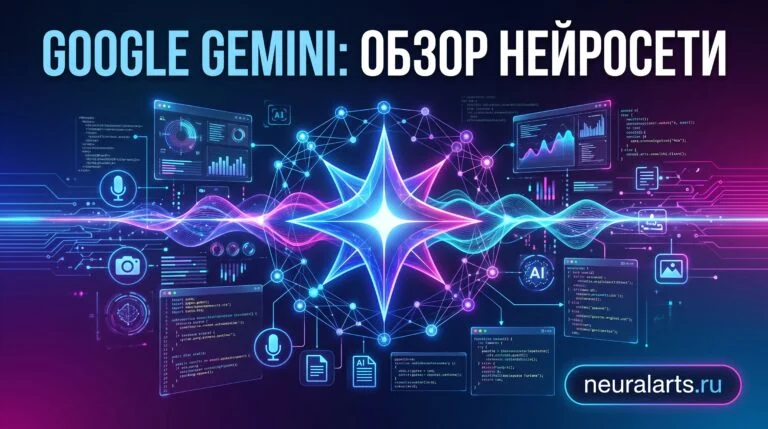 Gemini: обзор нейросети Google