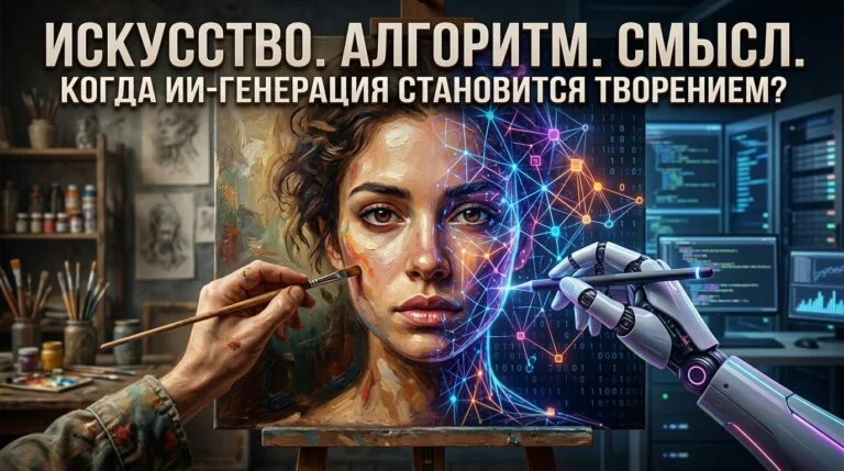 Машина с кистью: когда нейросеть становится частью искусства