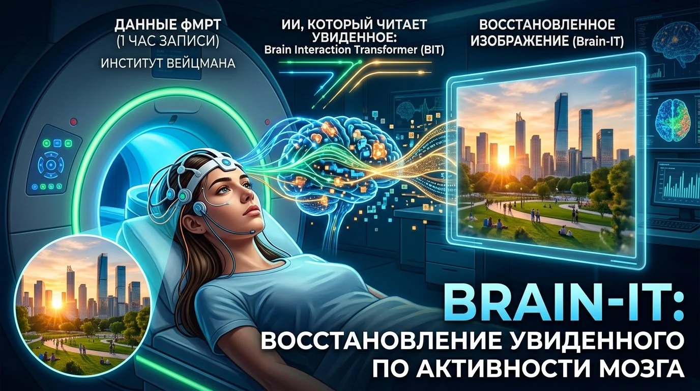 Brain-IT: ИИ научился восстанавливать увиденное человеком по активности мозга