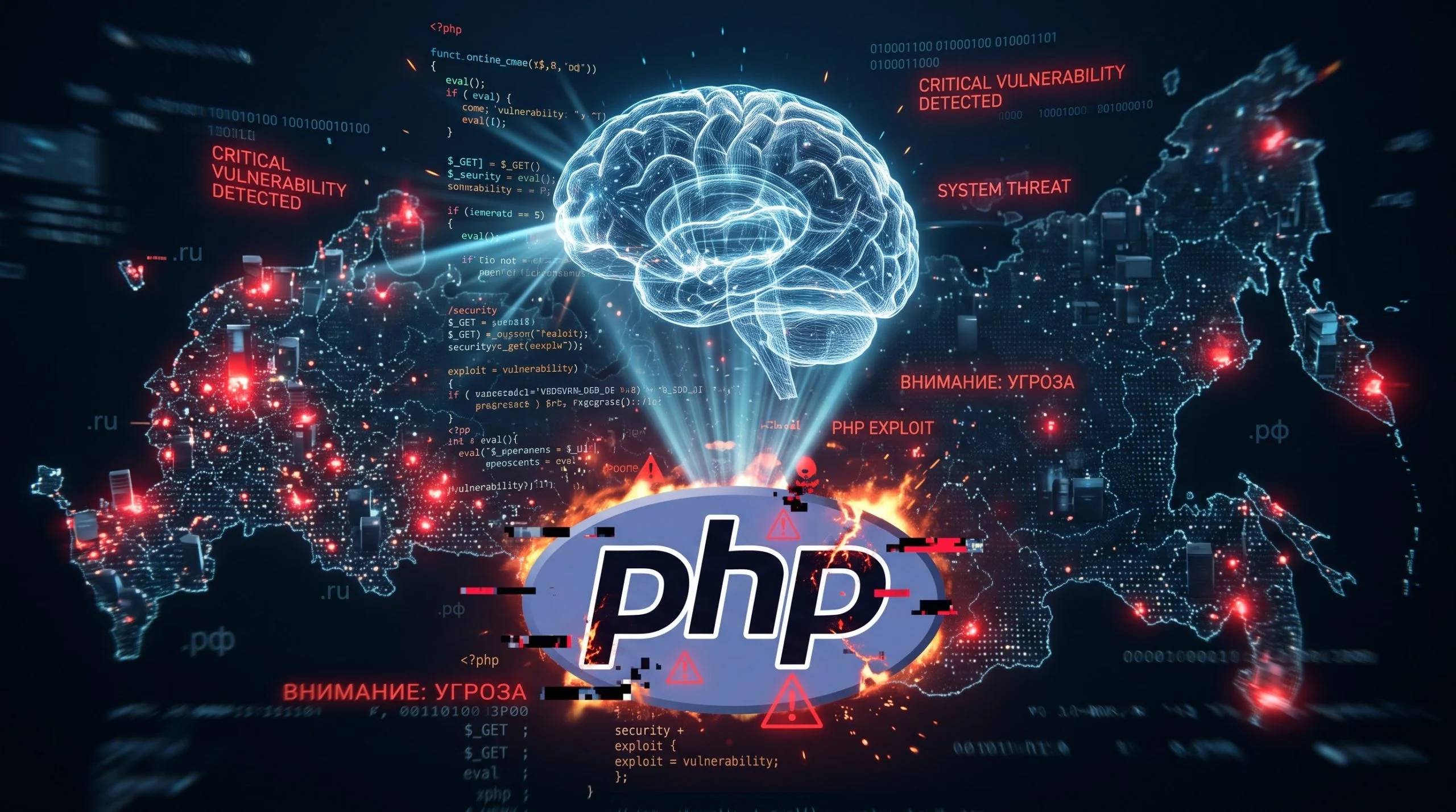 ИИ обнаружил критические уязвимости PHP, угрожающие десяткам тысяч сайтов в России