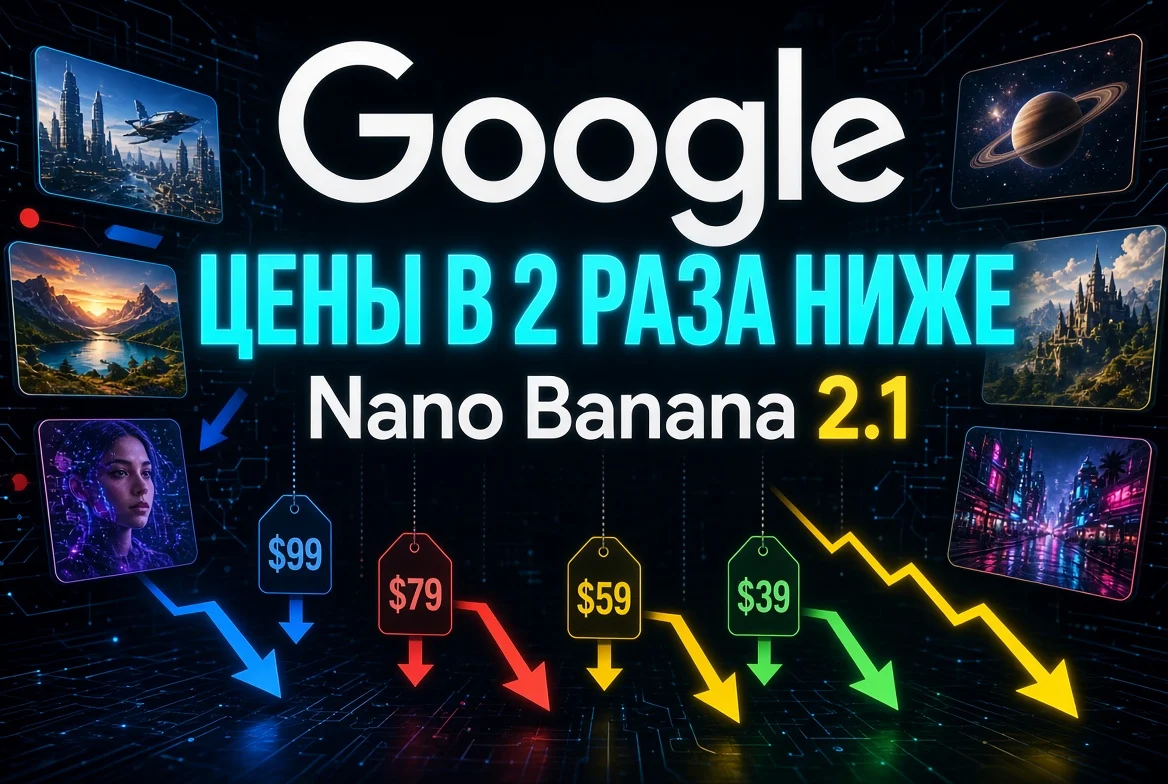 Google снизила цены на генерацию изображений