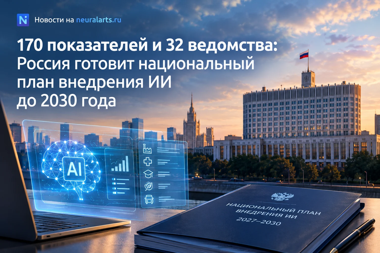 170 показателей и 32 ведомства: Россия готовит национальный план внедрения ИИ до 2030 года