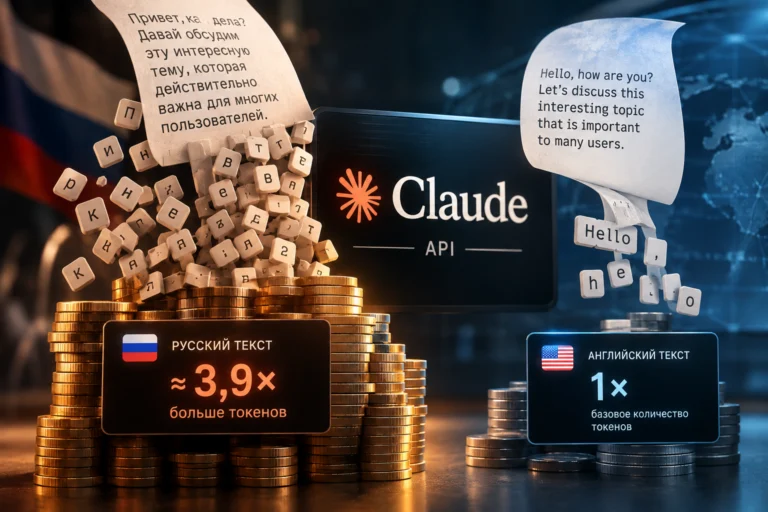 Российские запросы к Claude в API обходятся вчетверо дороже американских